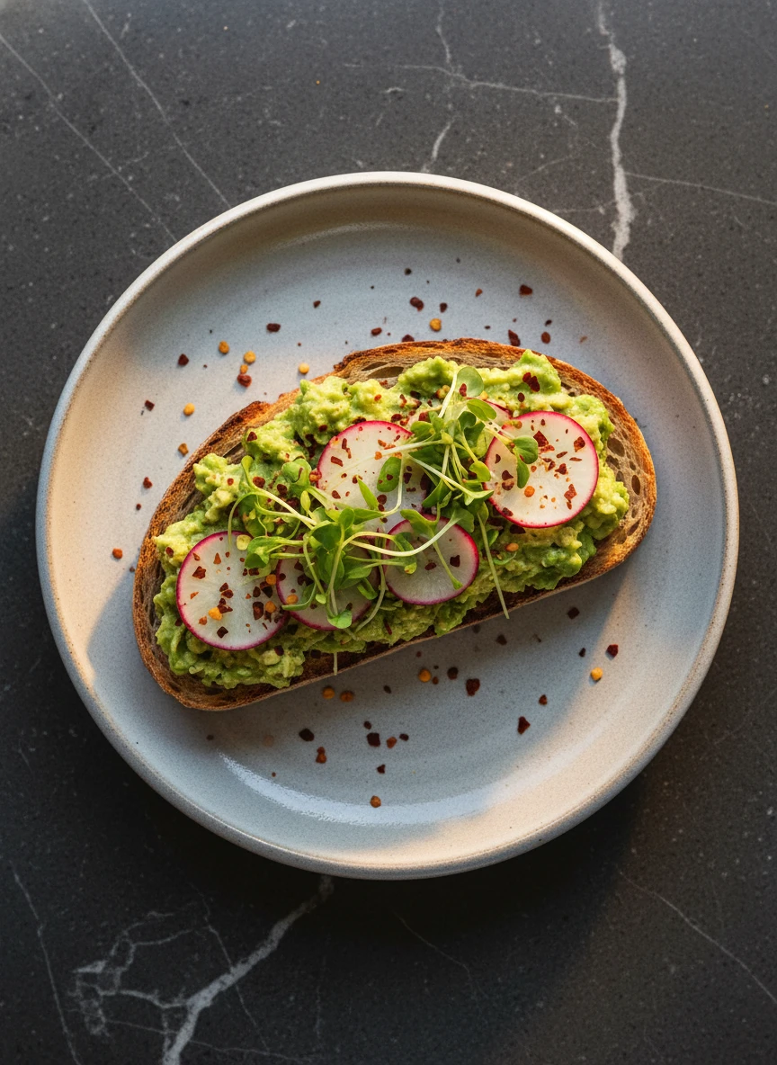 Smashed Avocado on Toast