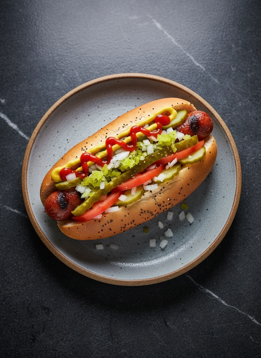 Chicago-Style Hot Dog