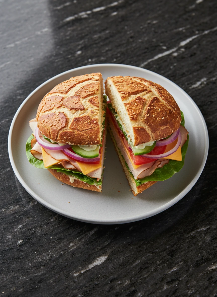 Dutch Crunch Sandwich