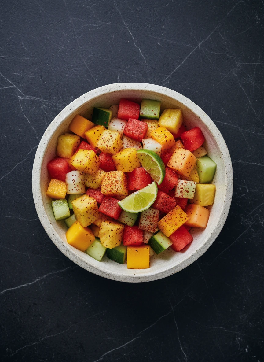 Fruit Cart with Tajin