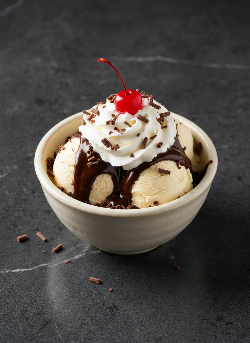 Ghirardelli Chocolate Sundae