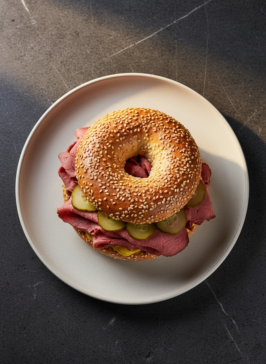 Salt Beef Bagel