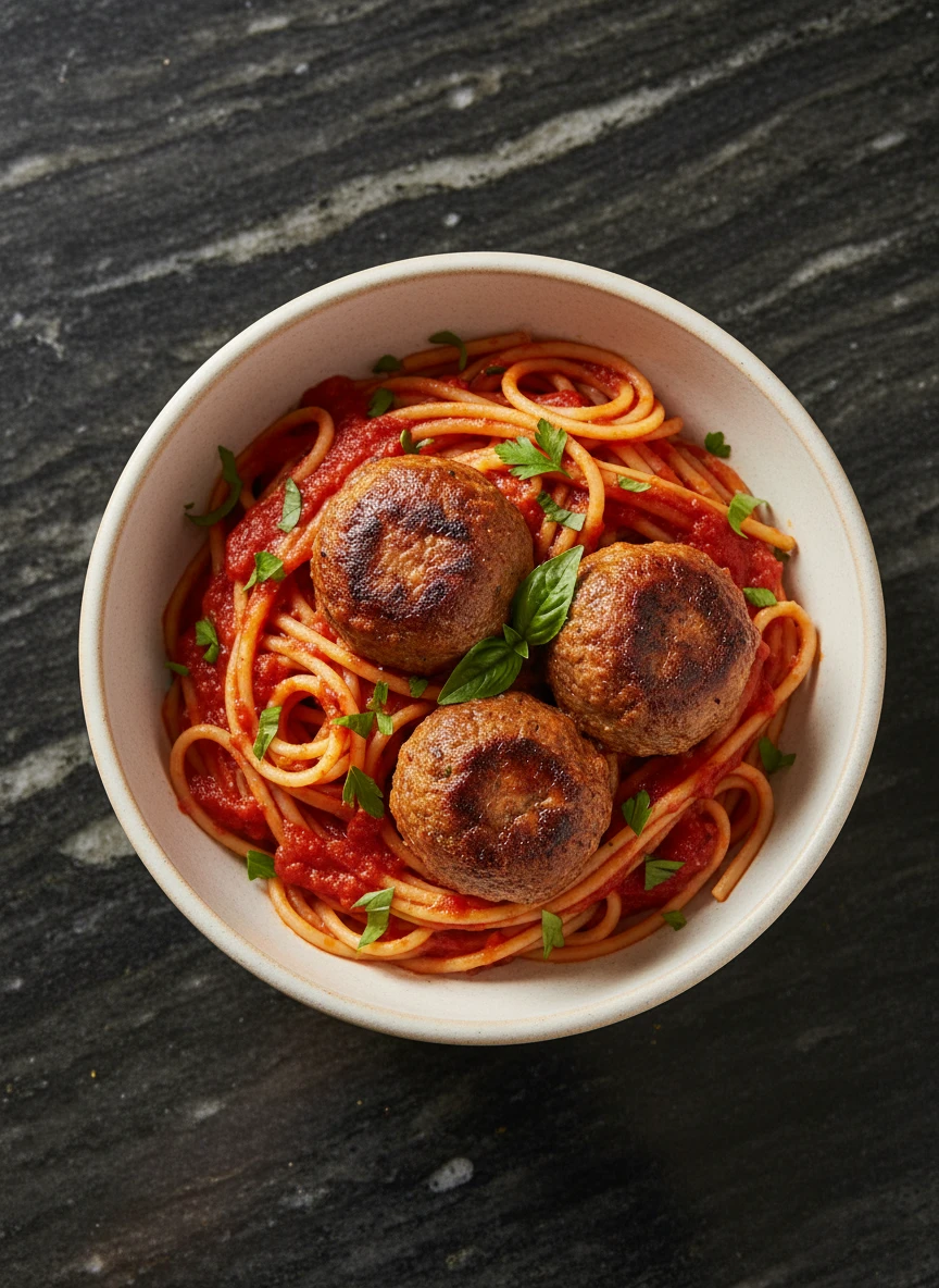 Spaghetti and Meatballs