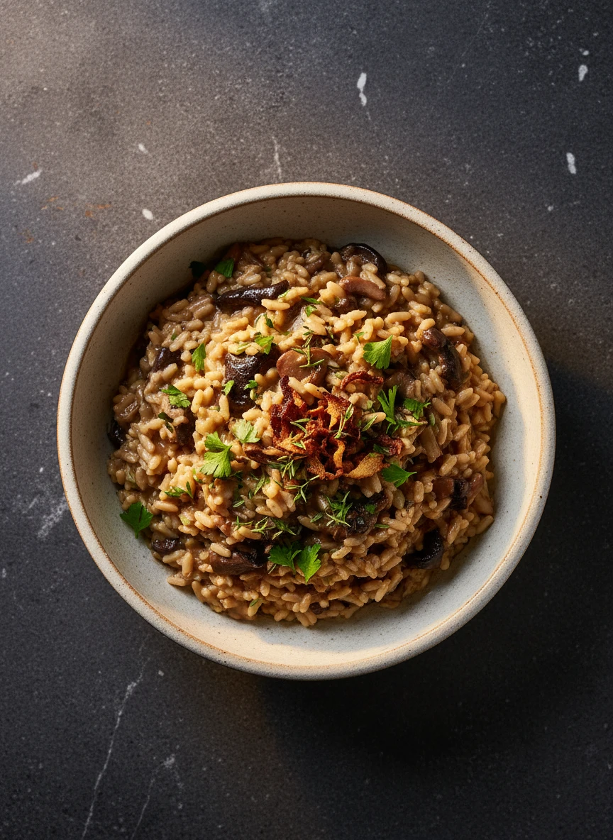 Wild Mushroom Risotto
